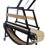 הליכון מכני לכלבים דגם גדול מגיע במידות משתנות ובהתאמה לפי גודל ומשקל הכלב