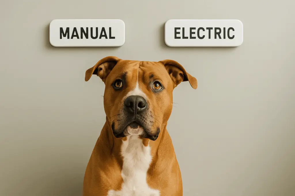 הליכון מכני לכלבים לעומת חשמלי