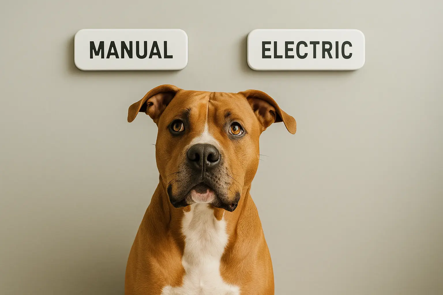הליכון מכני לכלבים לעומת חשמלי
